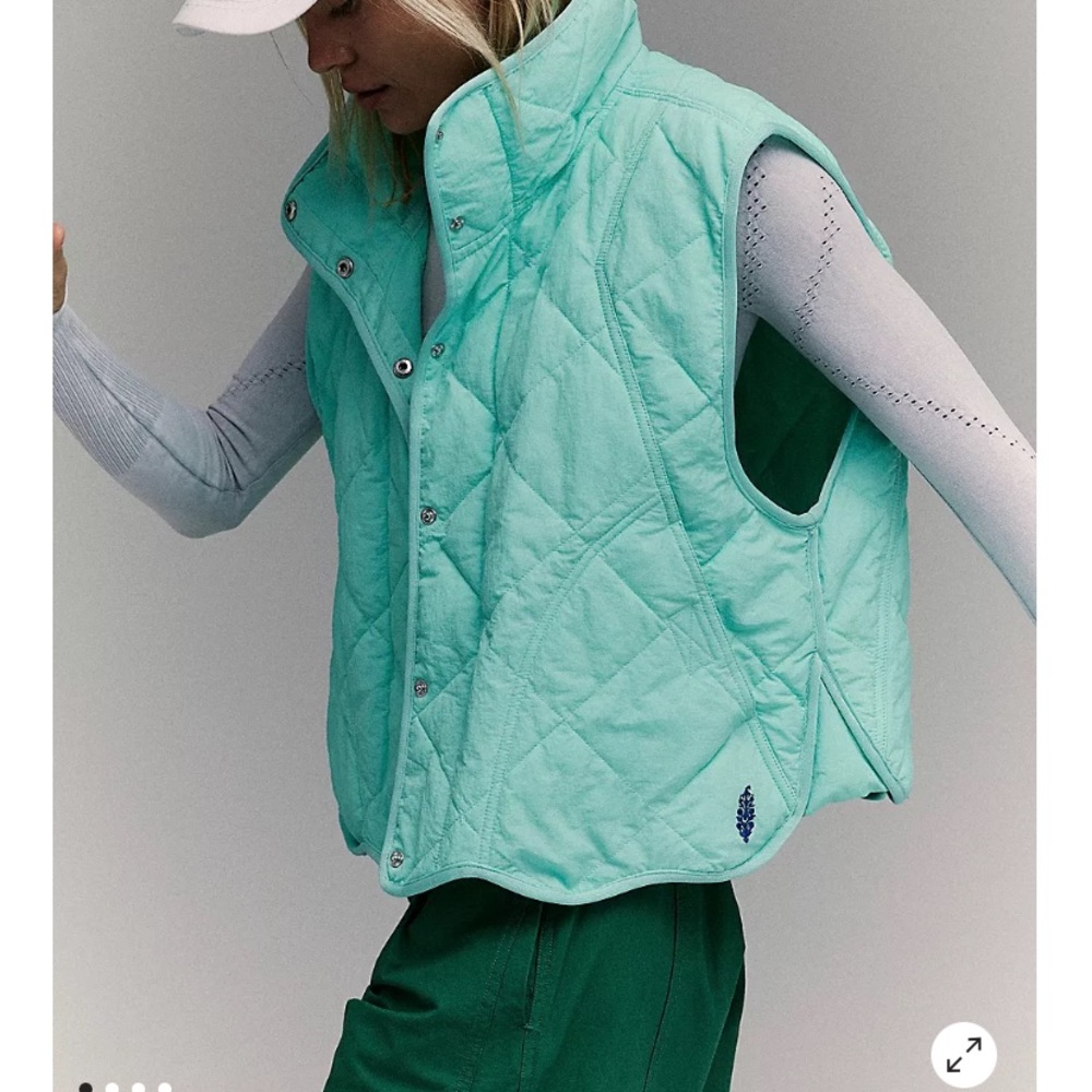Scalloped Quilted Vest